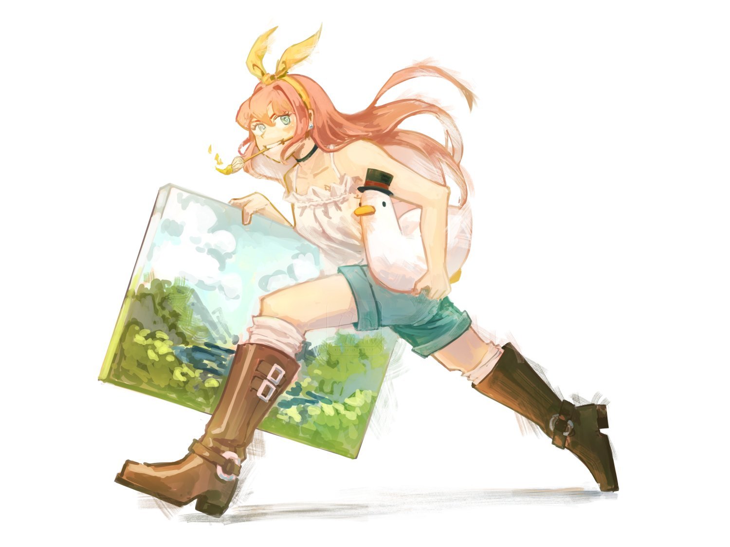 Original character illustration by Jassy